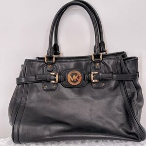 Michael Kors Black Satchel Bag